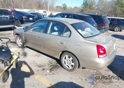 2002 Hyundai Elantra Gls z USA, uszkodzony, nr VIN KMHDN45D62U320341
